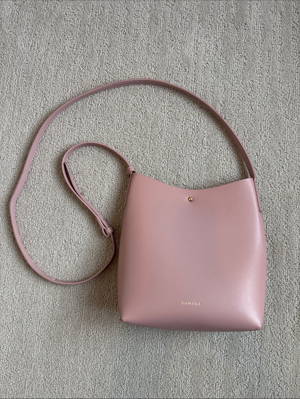 Samara Blush Pink Crossbody Bag